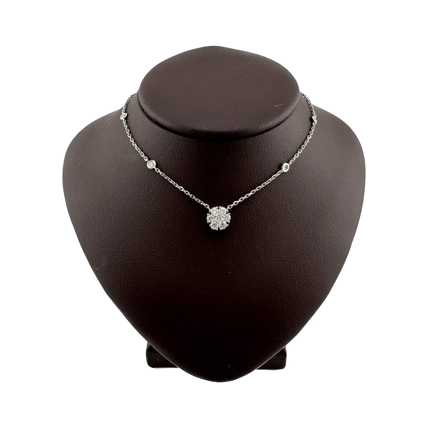 Flower Stationary Necklace