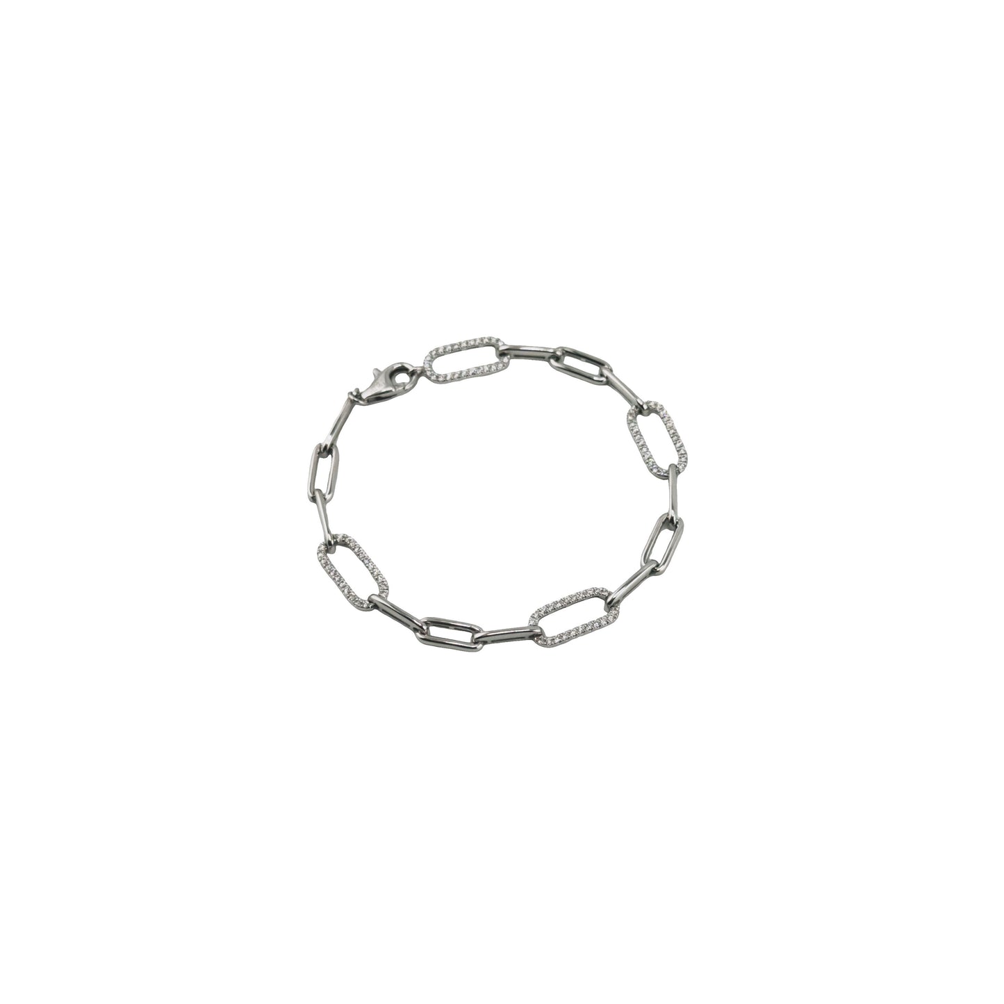 Diamond Linked Bracelet