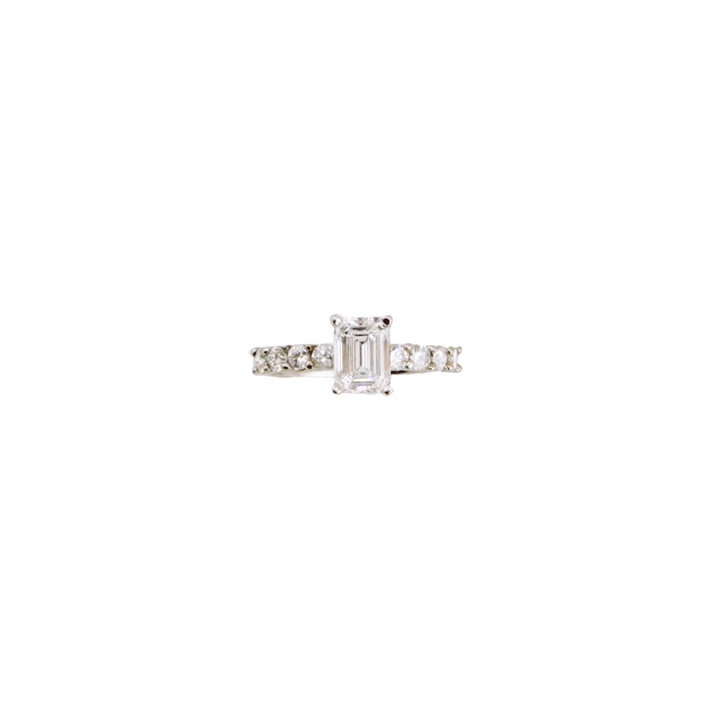 Emerald Cut Diamond Ring