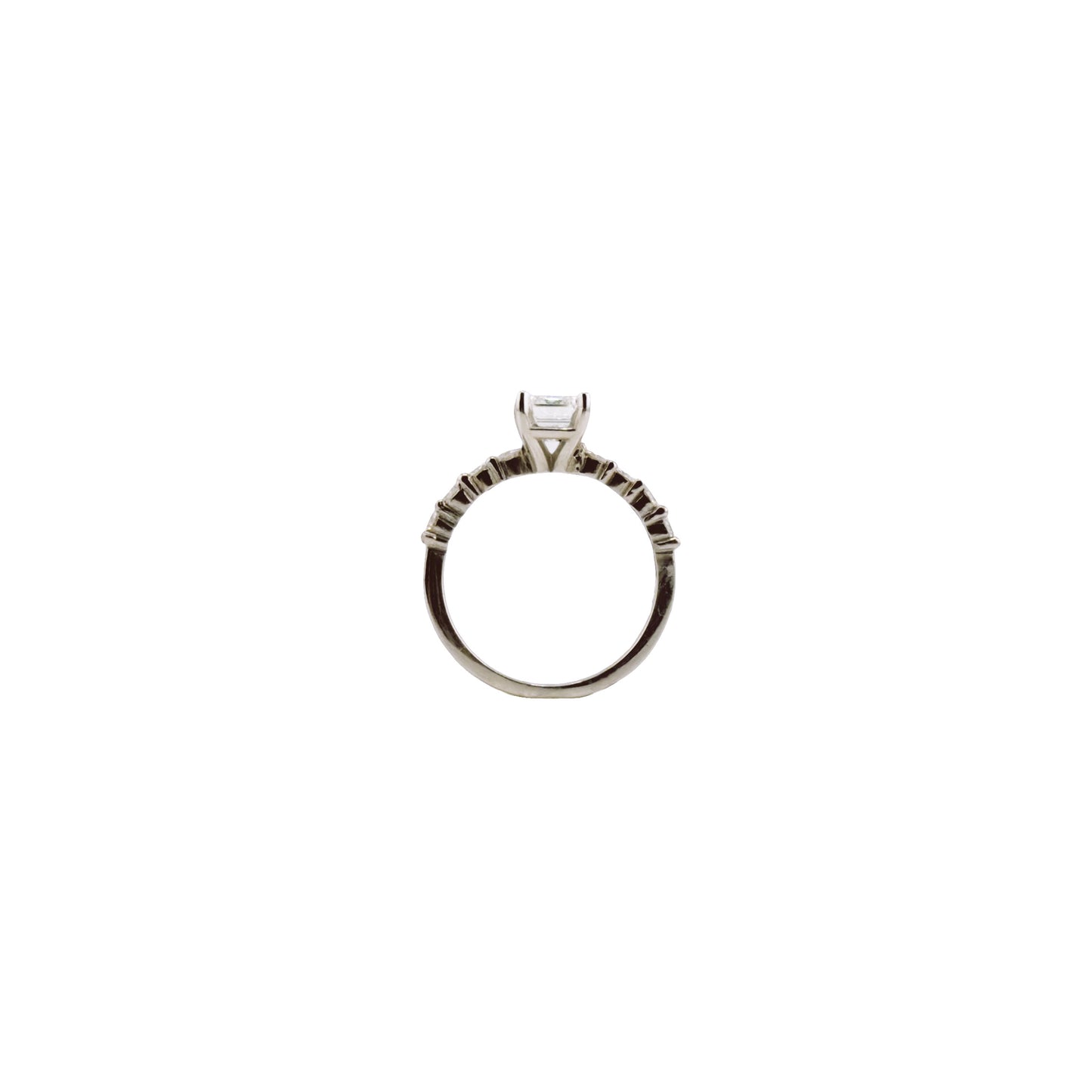 Emerald Cut Diamond Ring