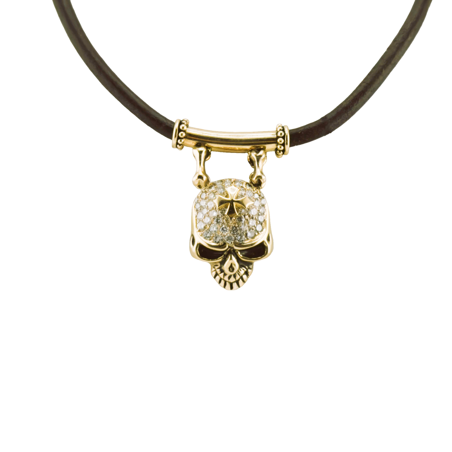 Diamond Skull Necklace