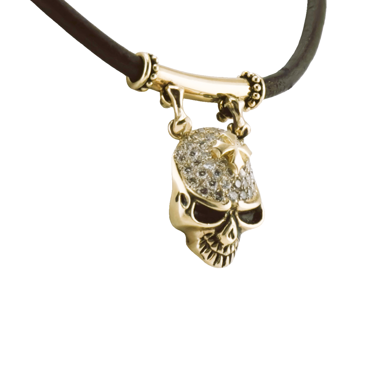 Diamond Skull Necklace