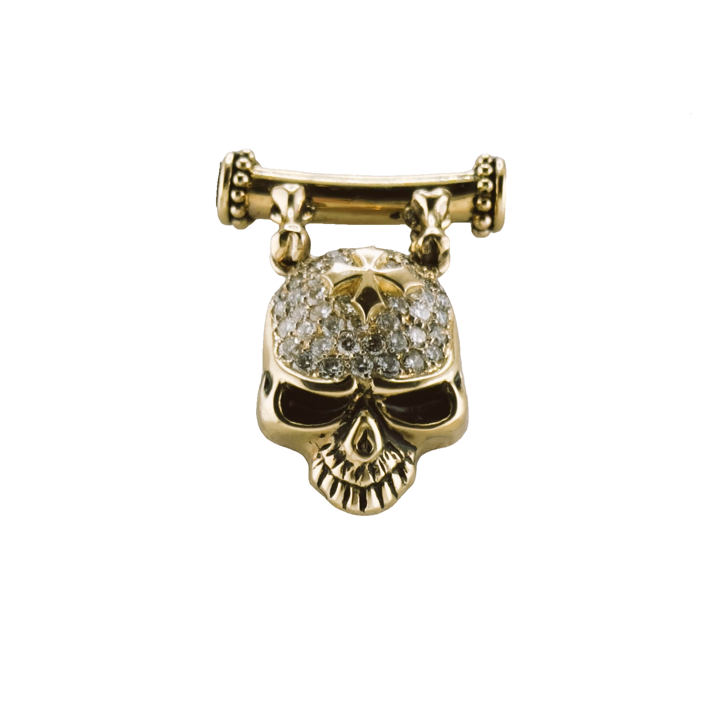 Diamond Skull Necklace